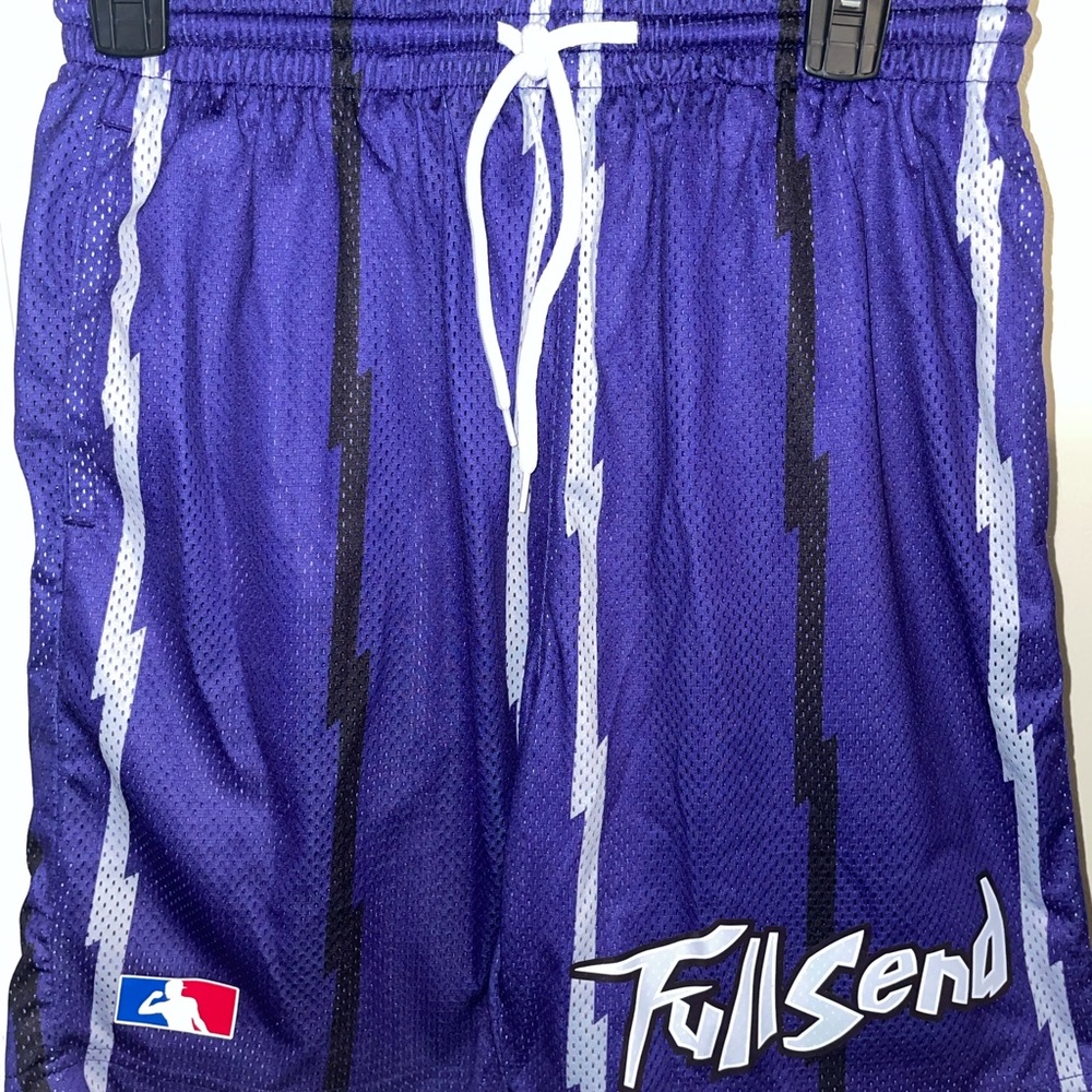 Full Send basketball shorts NELK